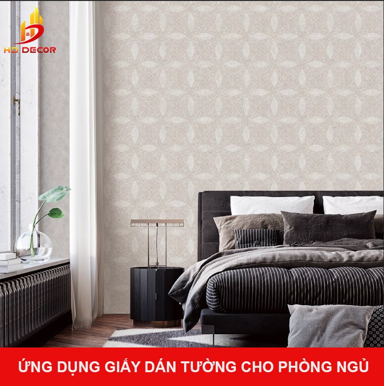 ứng dụng giấy dán tường cho phòng ngủ 