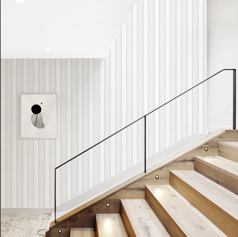 giấy dán tường cầu thang 