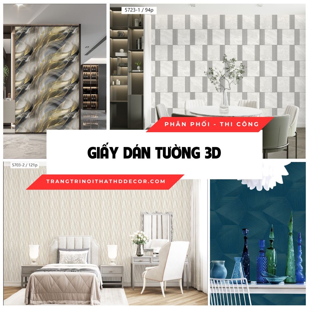 giấy dán tường 3d giá rẻ 