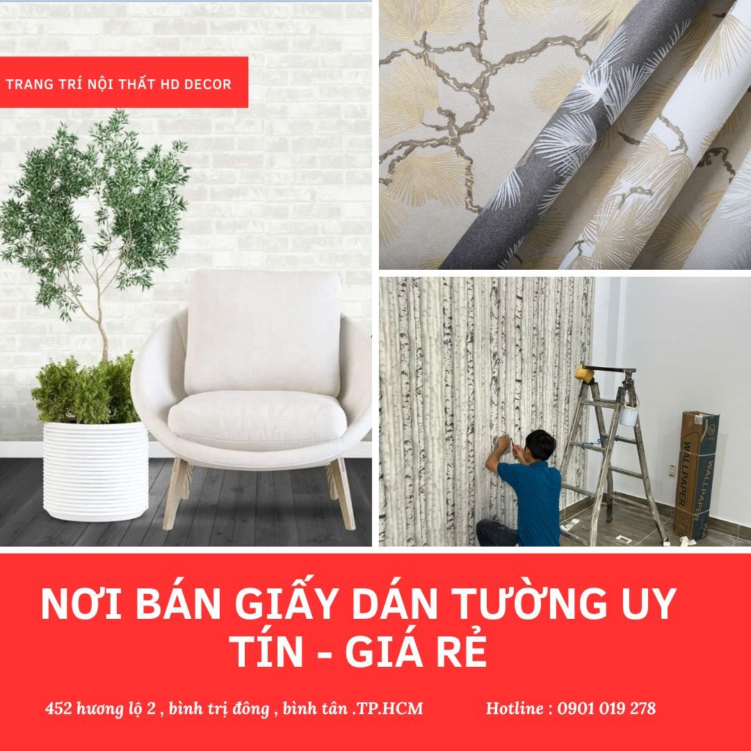 dịch vụ thi công giấy dán tường khu vực tân kỳ tân quý 