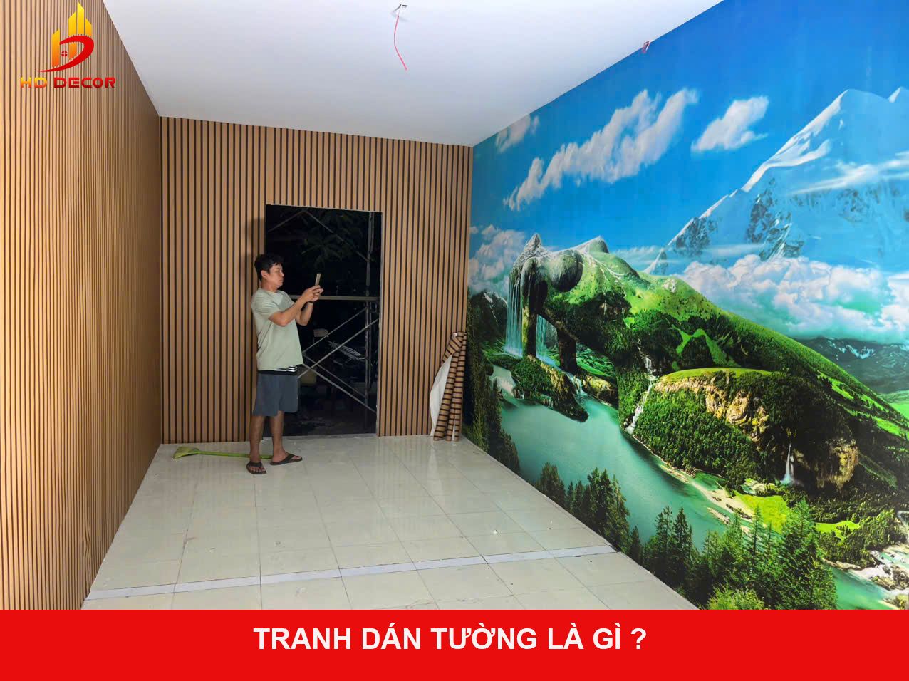 TRANH DÁN TƯỜNG LÀ GÌ ?