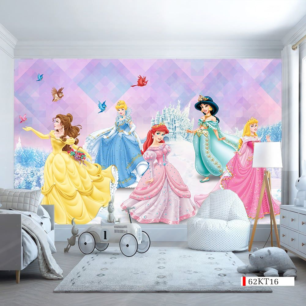 tranh dán tường 3D phòng trẻ em