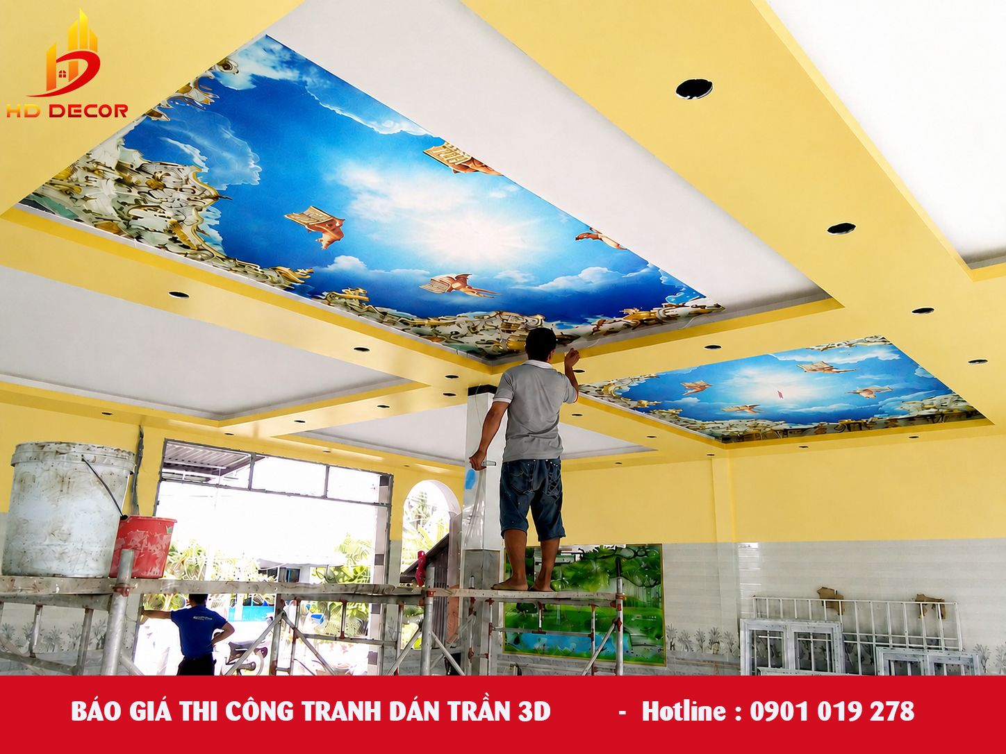 BÁO GIÁ THI CÔNG TRANH DÁN TRẨN 3D
