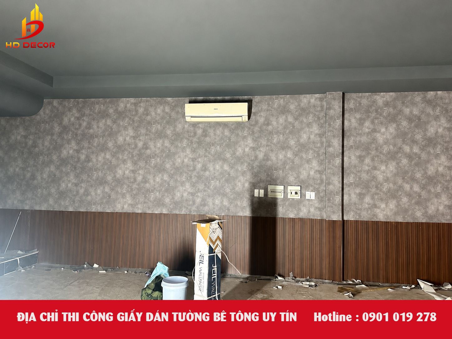 địa chỉ thi công giấy dán tường uy tín