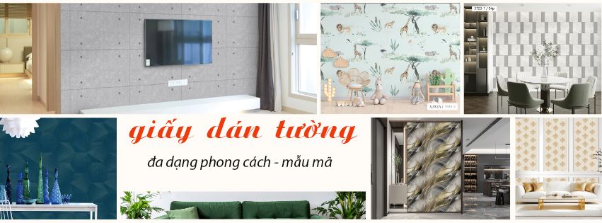 giấy dán tường đa dạng phong cách - mẫu mã 