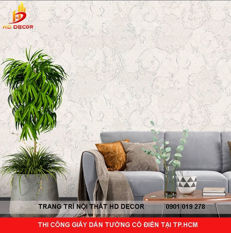 mẫu giấy dán tường cổ điển tại tp.hcm