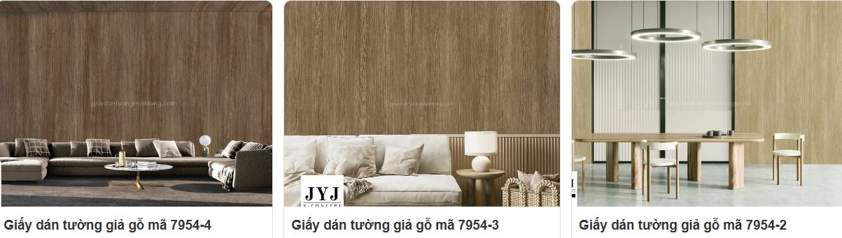 mẫu giấy dán tường giả gỗ đẹp hiện nay 