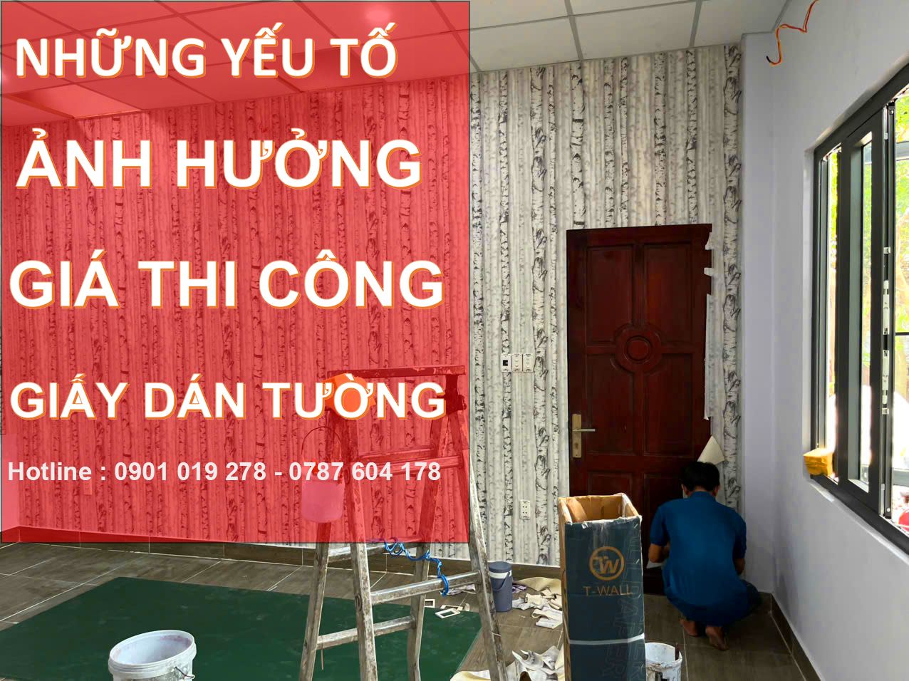 những yếu tố ảnh hưởng đến giá giấy dán tường