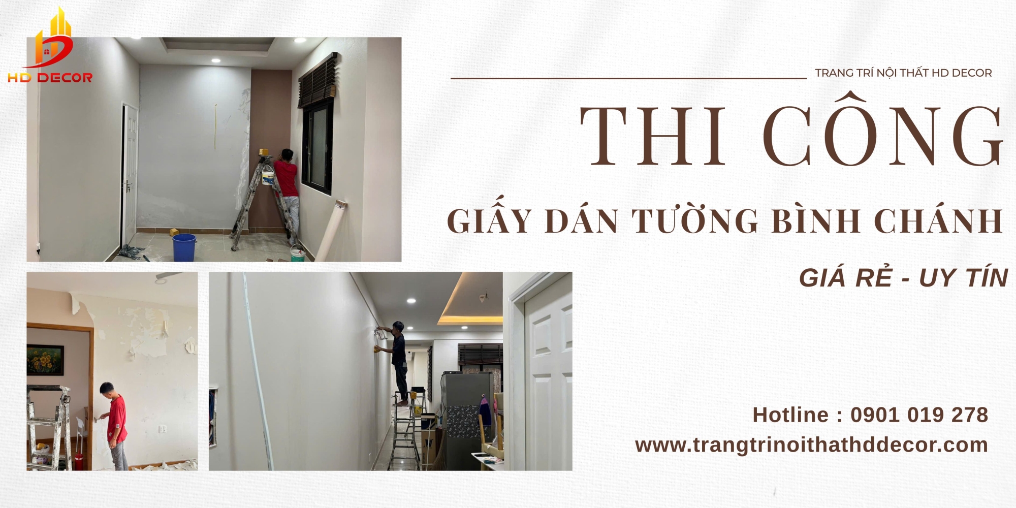 thi công giấy dán tường giá rẻ uy tín giá rẻ 