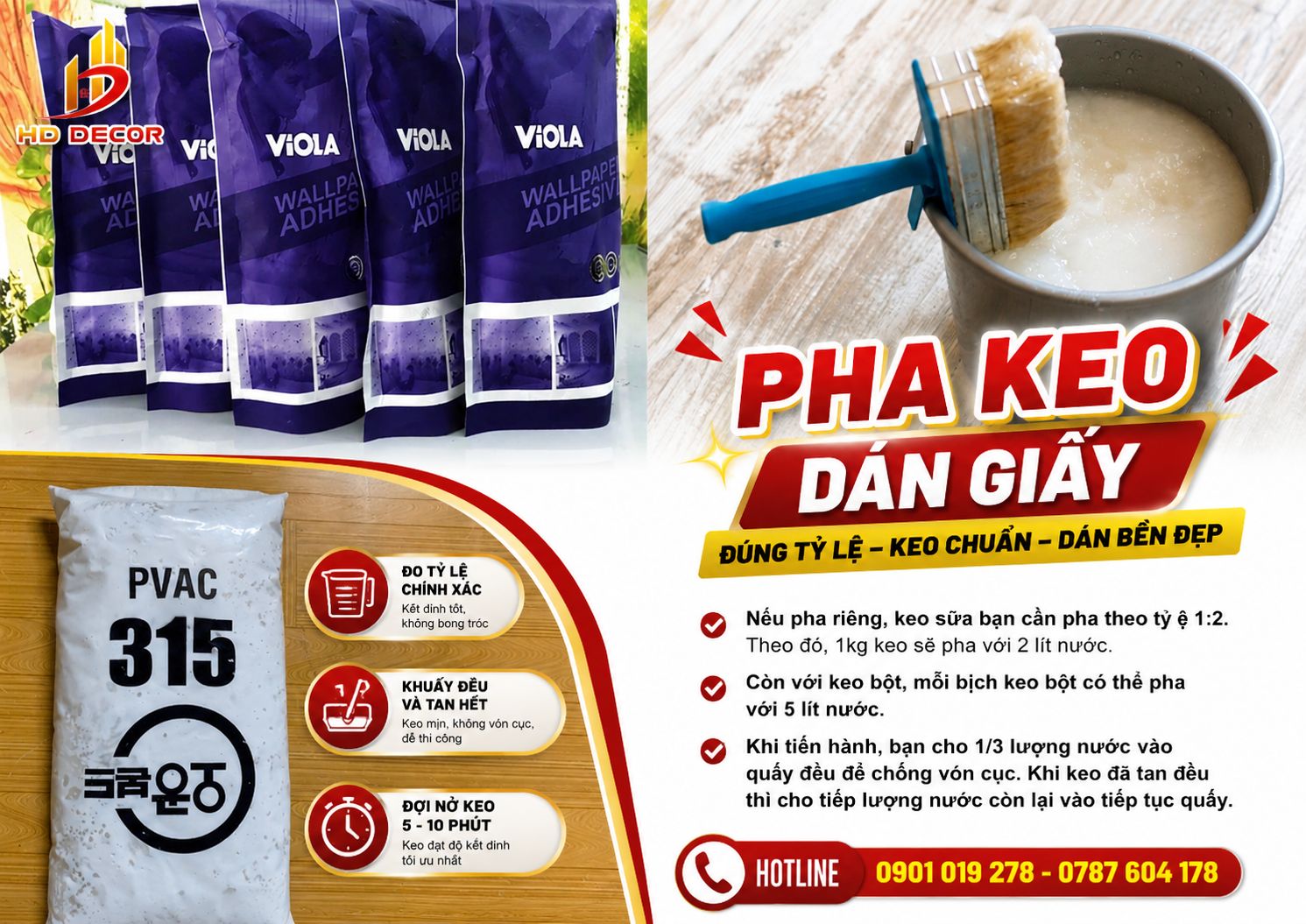 dịch vụ thi công giấy dán tường giá rẻ 