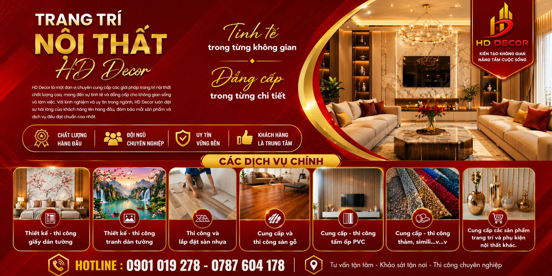 ĐƠN VỊ THI CÔNG GIẤY DÁN TƯỜNG GIẢ RẺ