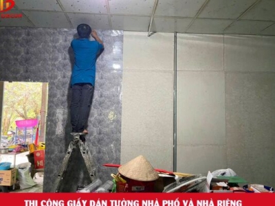 DỊCH VỤ DÁN TƯỜNG TẠI NHÀ TP.HCM – THỢ THI CÔNG TẬN NƠI