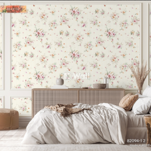 GIẤY DÁN TƯỜNG HOA NHÍ