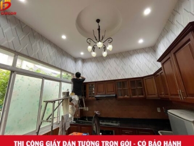 THI CÔNG GIẤY DÁN TƯỜNG TRỌN GÓI - CHUYÊN NGHIỆP CÓ BẢO HÀNH TẠI TP.HCM