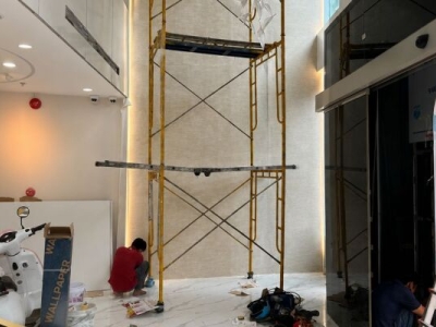 THI CÔNG GIẤY DÁN TƯỜNG BÌNH THẠNH ĐẸP, GIÁ HỢP LÝ