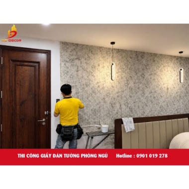 DỊCH VỤ THI CÔNG GIẤY DÁN TƯỜNG GIÁ RẺ - UY TÍN 