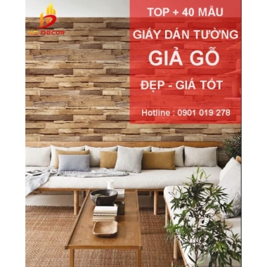 TOP + 40 MẪU GIẤY DÁN TƯỜNG GIẢ GỔ  VÂN GỖ ĐẸP NHẤT GIÁ TỐT 