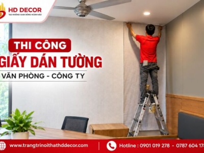 THI CÔNG GIẤY DÁN TƯỜNG QUẬN TÂN PHÚ 