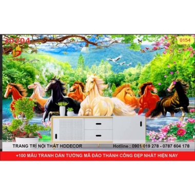 +100 MẪU TRANH DÁN TƯỜNG MÃ ĐÁO THÀNH CÔNG ĐẸP NHẤT HIỆN NAY