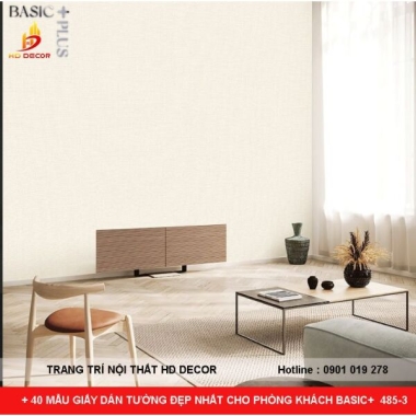 + 40 MẪU GIẤY DÁN TƯỜNG ĐẸP NHẤT CHO PHÒNG KHÁCH BASIC+  485-3 