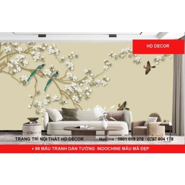 + 99 MẪU TRANH DÁN TƯỜNG  INDOCHINE MẪU MÃ ĐẸP 