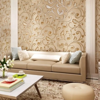 CÁCH PHỐI MÀU GIẤY DÁN TƯỜNG PHÒNG KHÁCH  ĐƯỢC ƯA THÍCH 