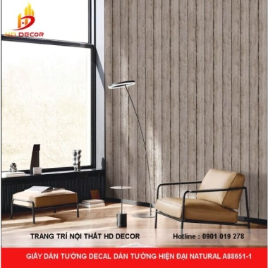 GIẤY DÁN TƯỜNG DECAL DÁN TƯỜNG HIỆN ĐẠI NATURAL A88651-1