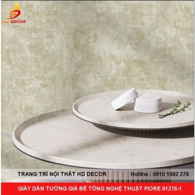 GIẤY DÁN TƯỜNG GIẢ BÊ TÔNG NGHỆ THUẬT FIORE 81276-1
