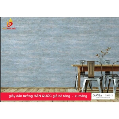 GIẤY DÁN TƯỜNG GIẢ BÊ TÔNG - XI MĂNG XAVIA 3919-3 