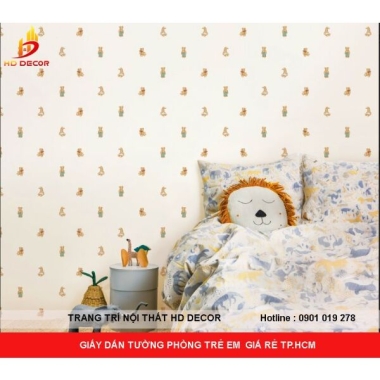 GIẤY DÁN TƯỜNG  GIÁ RẺ PHÒNG TRẺ EM TP.HCM 
