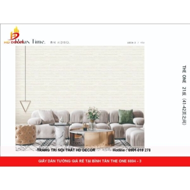 GIẤY DÁN TƯỜNG GIÁ RẺ TẠI BÌNH TÂN THE ONE 6804-3