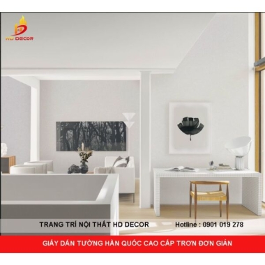 GIẤY DÁN TƯỜNG HÀN QUỐC CAO CẤP TRƠN ĐƠN GIẢN 