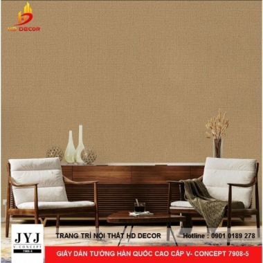 GIẤY DÁN TƯỜNG HÀN QUỐC CAO CẤP V- CONCEPT 7908-5