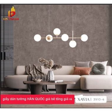 GIẤY DÁN TƯỜNG  HÀN QUỐC GIẢ BÊ TÔNG - XAVIA 3910-4 