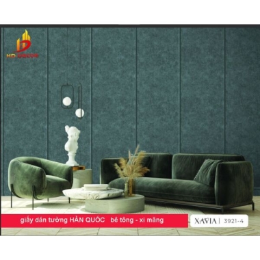 GIẤY DÁN TƯỜNG HÀN QUỐC GIẢ BÊ TÔNG - XI MĂNG 3921- 4 