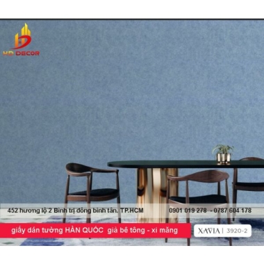 GIẤY DÁN TƯỜNG HÀN QUỐC  GIẢ BÊ TÔNG XI MĂNG XAVIA 3920 - 2 