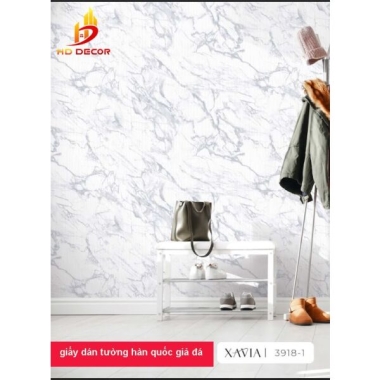 GIẤY DÁN TƯỜNG HÀN  QUỐC GIẢ ĐÁ  XAVIA 3918-1 
