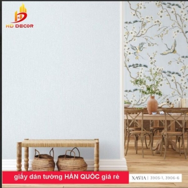 GIẤY DÁN TƯỜNG HÀN QUỐC GIÁ RẺ - XAVIA 3906-6 