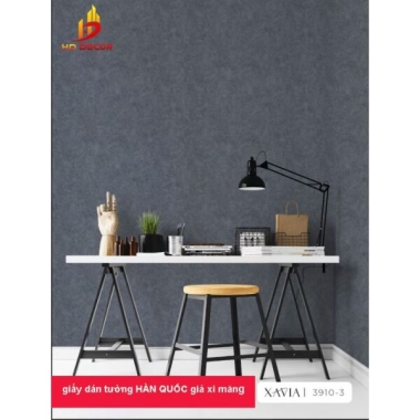 GIẤY DÁN TƯỜNG HÀN QUỐC GIẢ XI MĂNG - XAVIA 3910 -3 