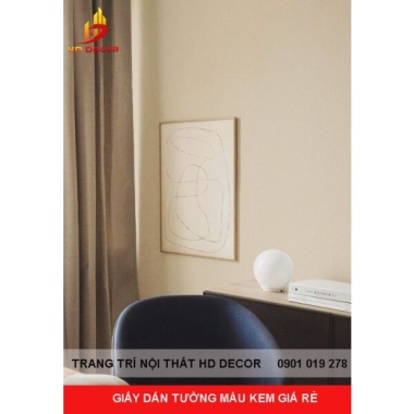 GIẤY DÁN TƯỜNG HÀN QUỐC MÀU KEM TẠI TP.HCM LIVING 70274-4 