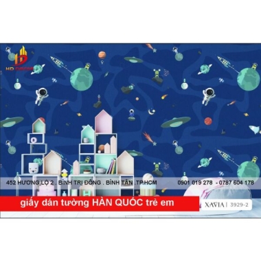 GIẤY DÁN TƯỜNG HÀN QUỐC TRẺ EM XAVIA 3929-2 