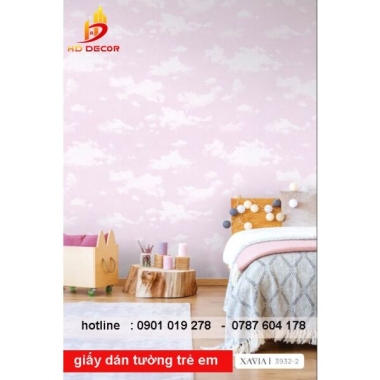 GIẤY DÁN TƯỜNG HÀN QUỐC TRẺ EM  XAVIA  3932-2 