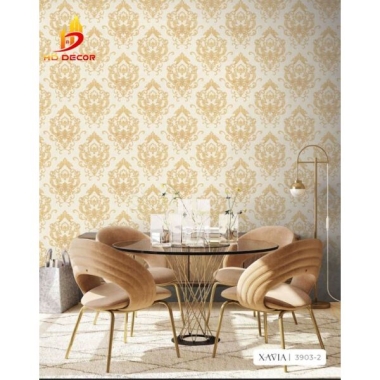 GIẤY DÁN TƯỜNG HOA VĂN CỔ ĐIỂN 3903-2
