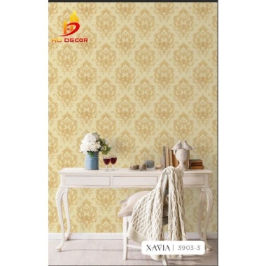 GIẤY DÁN TƯỜNG HOA VĂN CỔ ĐIỂN XAVIA 3903-3 