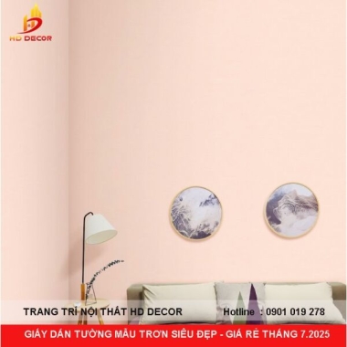 GIẤY DÁN TƯỜNG MẪU TRƠN SIÊU ĐẸP - GIÁ RẺ THÁNG 7.2025 
