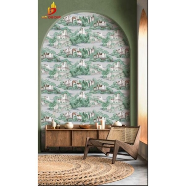 GIẤY DÁN TƯỜNG PHONG CÁCH INDOCHINE 81230-4 