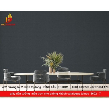 GIẤY DÁN TƯỜNG TRƠN CHO PHÒNG KHÁCH HIỆN ĐẠI JOINUS 8602-7 