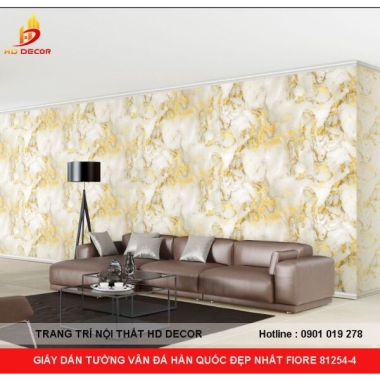 GIẤY DÁN TƯỜNG VÂN ĐÁ HÀN QUỐC ĐẸP NHẤT FIORE 81254-4 