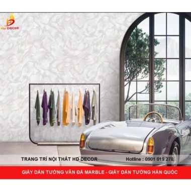 GIẤY DÁN TƯỜNG VÂN ĐÁ MARBLE - GIẤY DÁN TƯỜNG HÀN QUỐC 