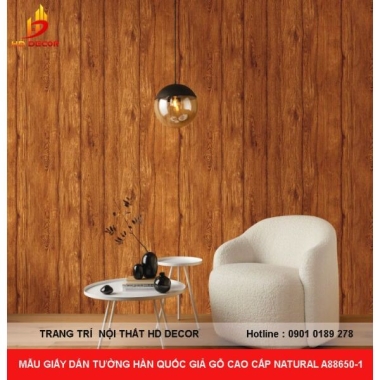 MẪU GIẤY DÁN TƯỜNG HÀN QUỐC GIẢ GỖ CAO CẤP NATURAL A88650-1